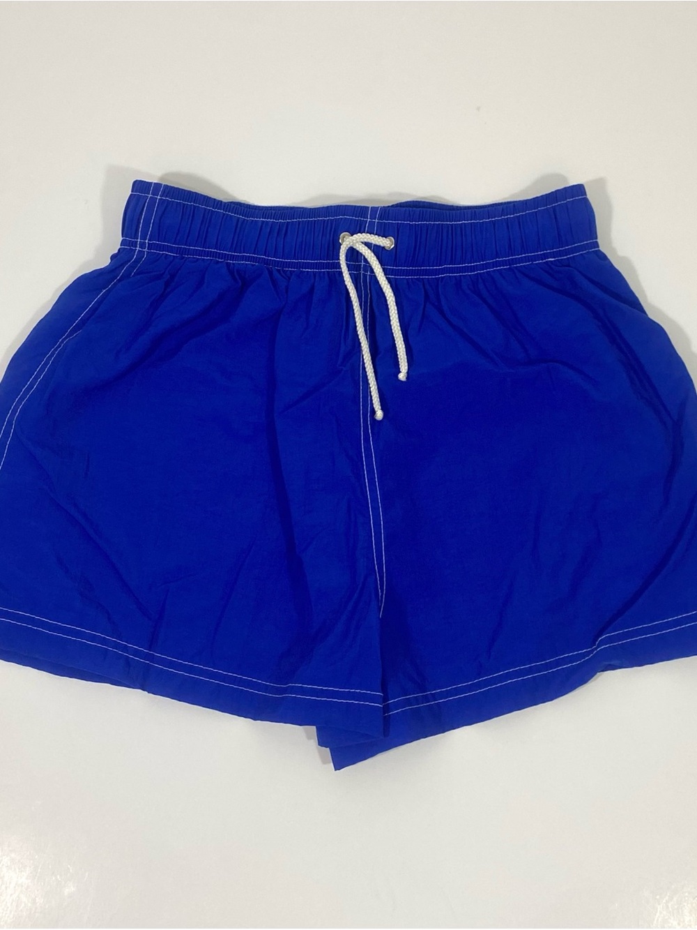 Men’s Vintage Blue Nylon Hobie Board Shorts Size Medium